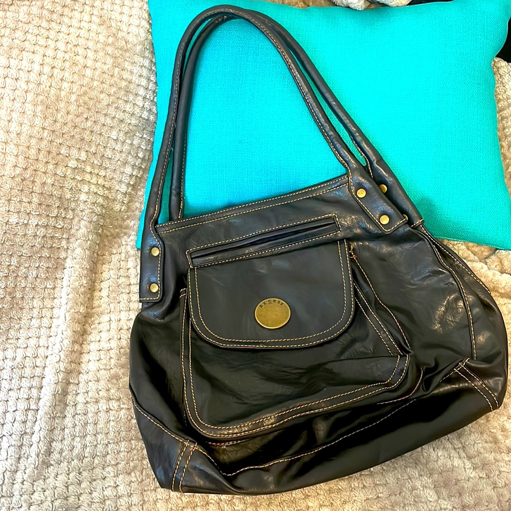 Axcess faux leather purse